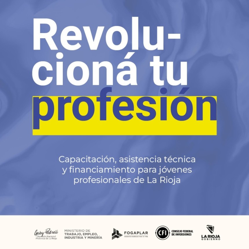 Revolucion&aacute; Tu Profesi&oacute;n: a&uacute;n pod&eacute;s inscribirte