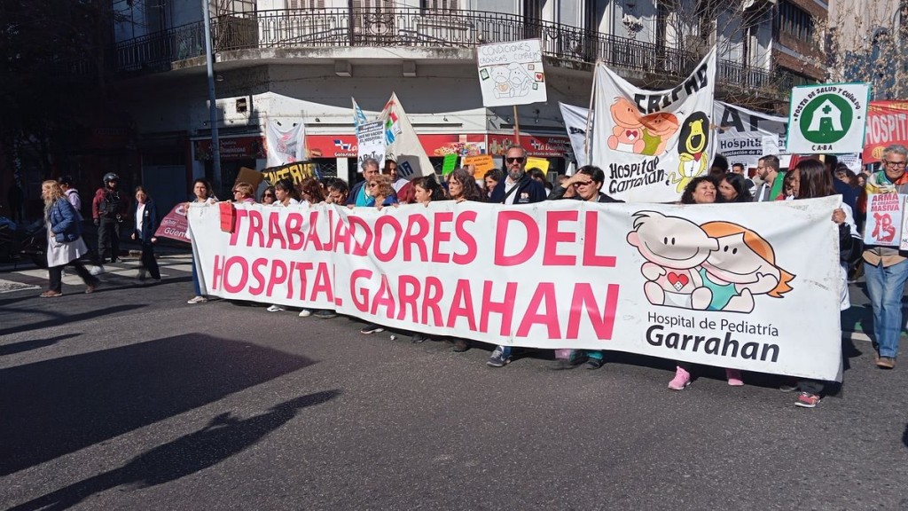 Trabajadores del Garrahan continúan a la espera de una solución al conflicto salarial