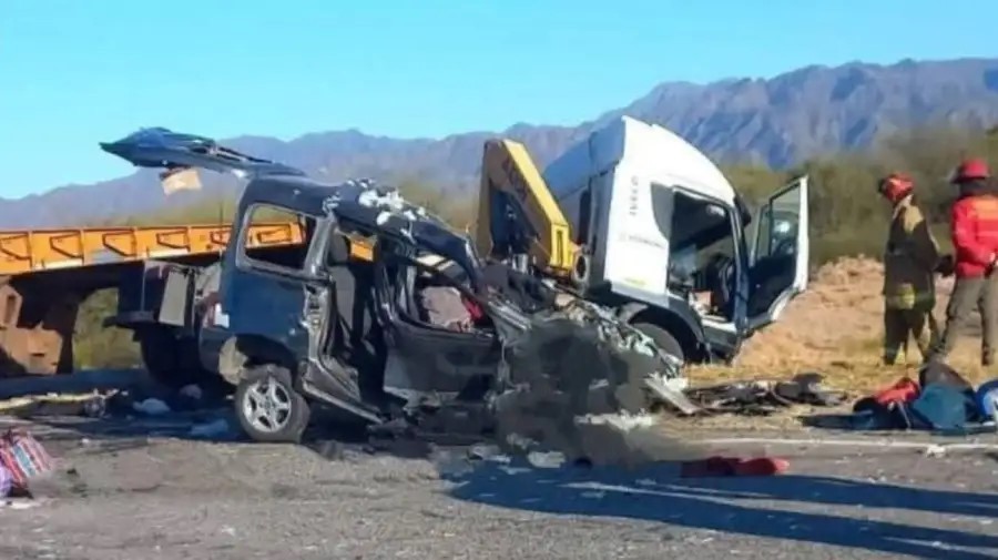 Trágico accidente en La Rioja por aparente mal estado de la Ruta Nacional 38
