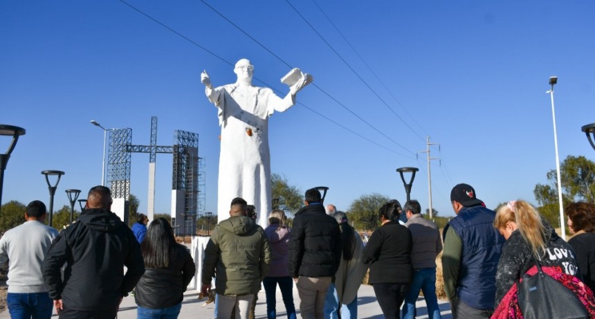 Avanza la obra del Parque Temático Memoria y Martirio en la Ermita de Monseñor Angelelli