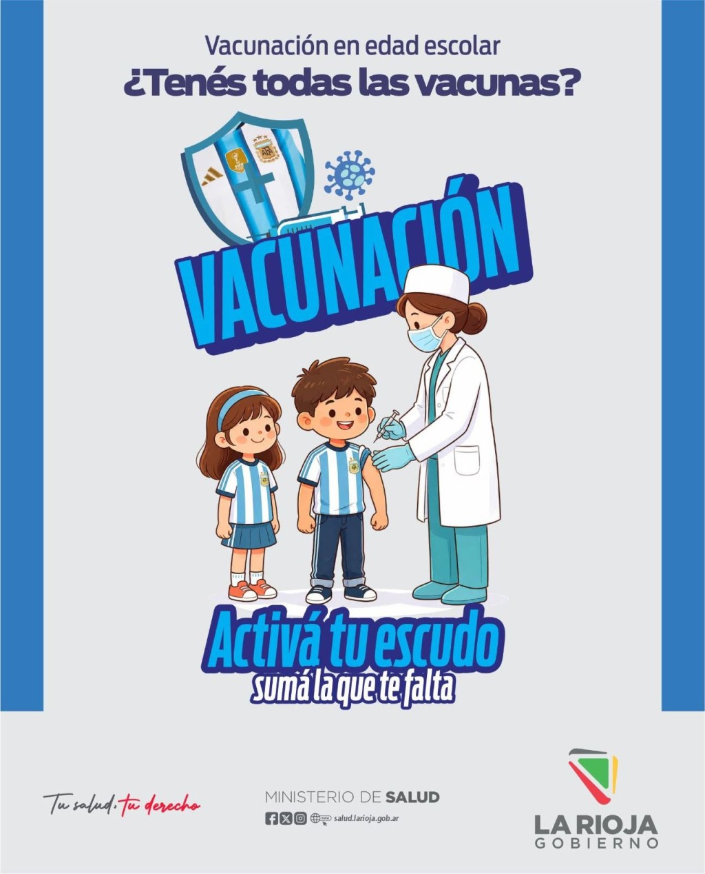 Refuerzan vacunaci&oacute;n escolar para que ni&ntilde;os completen el Calendario Nacional