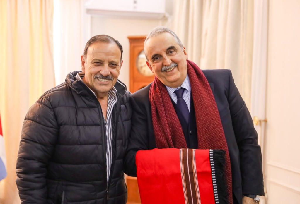 Quintela recibi&oacute; a Guillermo Moreno y reforz&oacute; el di&aacute;logo por una agenda federal
