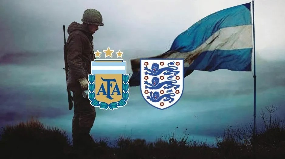 Excombatientes advirtieron que la semifinal entre Argentina e Inglaterra es "solo un partido de f&uacute;tbol"