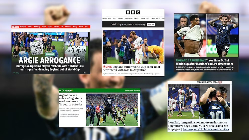 La prensa mundial destac&oacute; la haza&ntilde;a argentina y no falt&oacute; la pol&eacute;mica