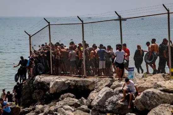 Drama migratorio: m&aacute;s de 37.000 personas regresaron de Ceuta a Marruecos