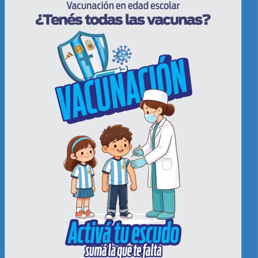 Refuerzan vacunaci&oacute;n escolar para que ni&ntilde;os completen el Calendario Nacional