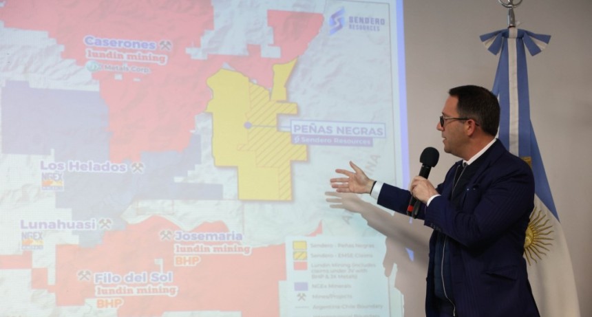 Pe&ntilde;as Negras gana impulso: Sendero Resources reafirma su apuesta minera en La Rioja