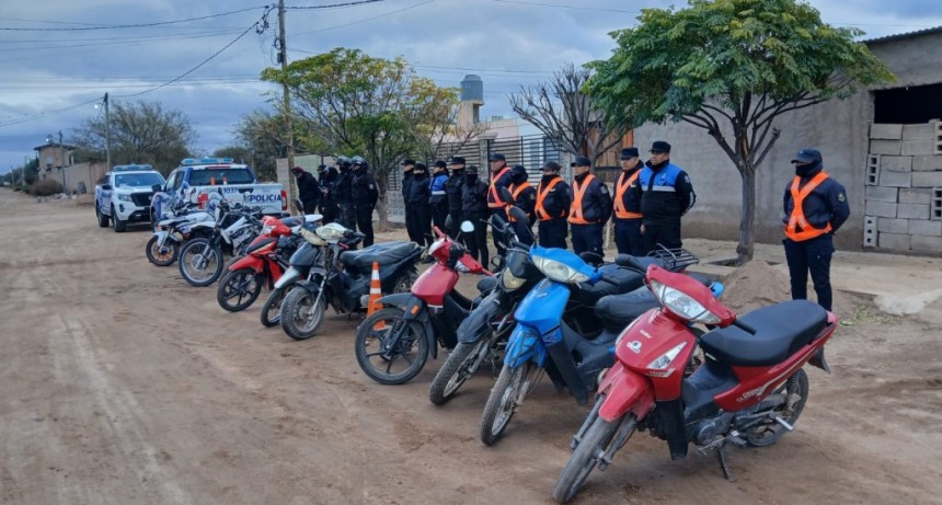 Retienen casi 50 motos por infracciones en Chepes