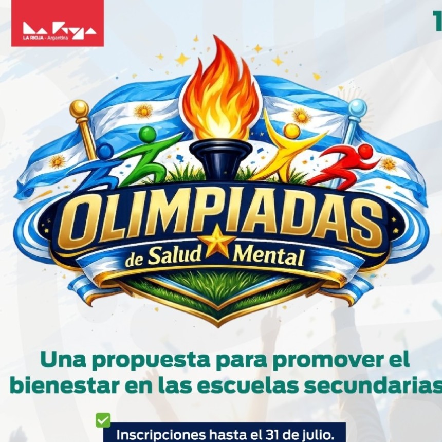 Abren las inscripciones para las Olimpiadas de Salud Mental 2026 destinadas a estudiantes secundarios