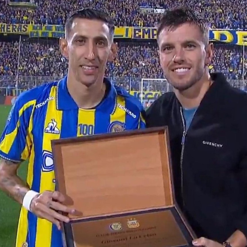 Rosario Central homenaje&oacute; a Giovani Lo Celso tras el Mundial