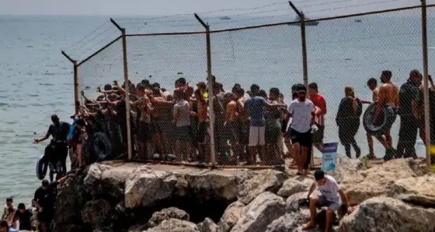 Drama migratorio: m&aacute;s de 37.000 personas regresaron de Ceuta a Marruecos