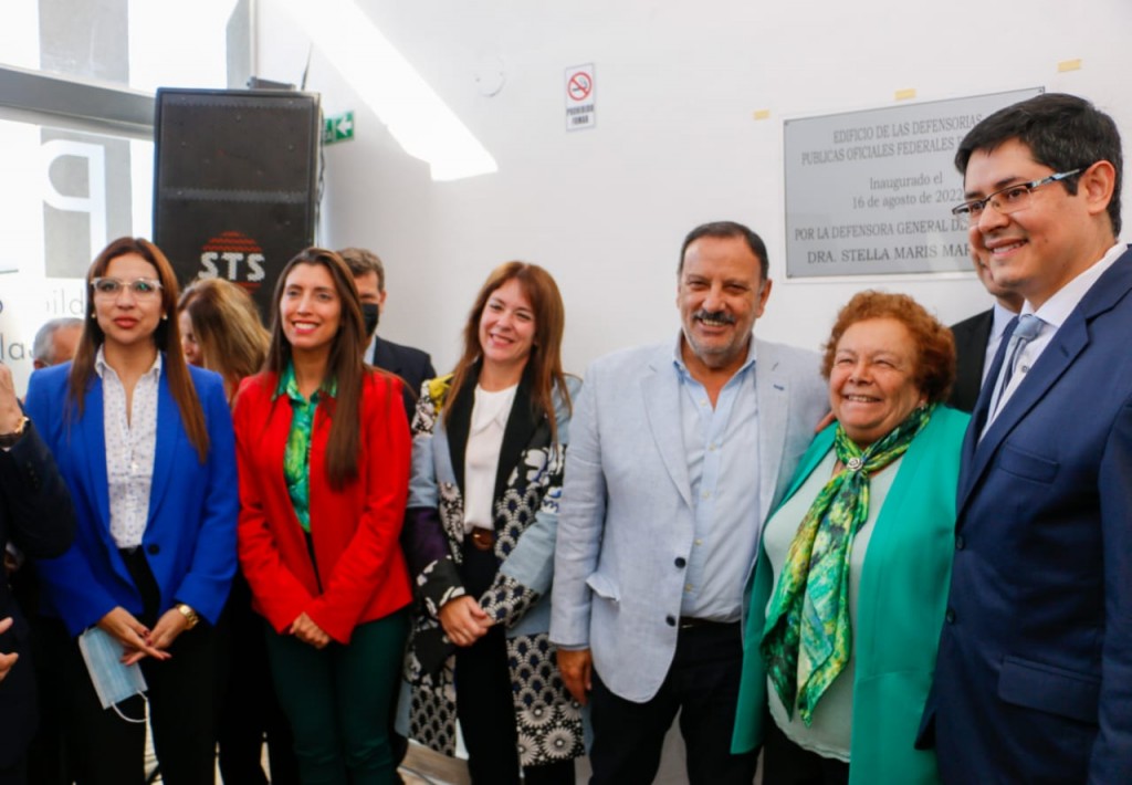 Quintela encabezó la inauguración del edificio de la Defensoría General en La Rioja 