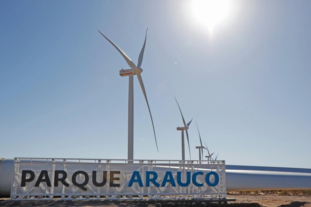 Parque Arauco puso en funcionamiento con operatividad plena el Pea III generando más energía eólica en La Rioja 