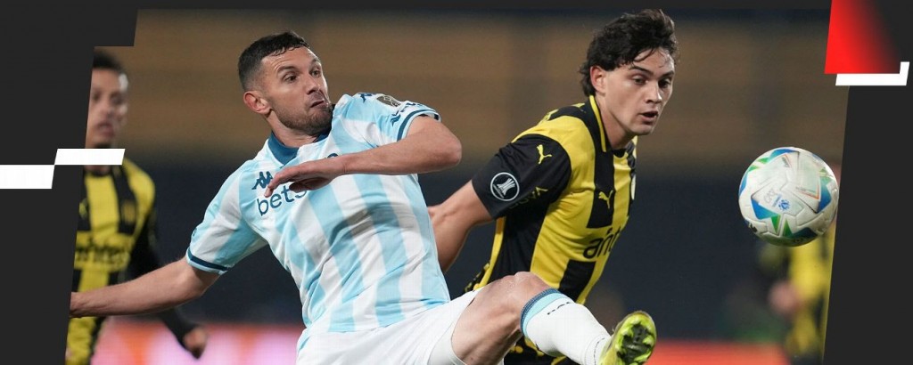 Conmebol Libertadores:  Racing ganó a Peñarol por 3-2 en el global y clasificó a cuartos de final