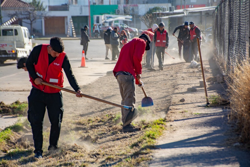 Continúan los operativos de limpieza en zona sur