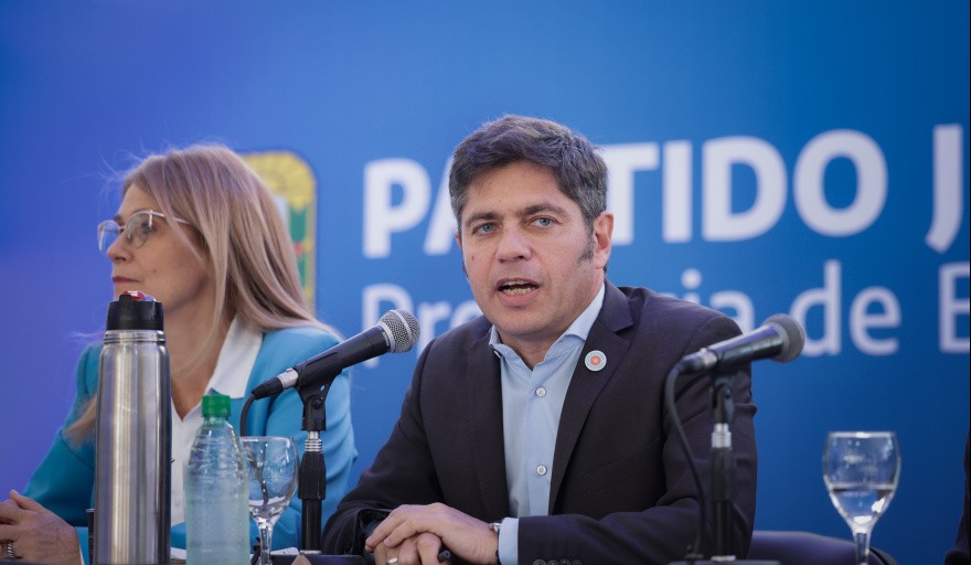 Kicillof calific&oacute; al gobierno de Milei como "desertor y amigo de lo ajeno"