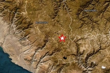 Fuerte terremoto de 7,2 sacudi&oacute; el sur de Per&uacute; y dej&oacute; da&ntilde;os en viviendas e instituciones