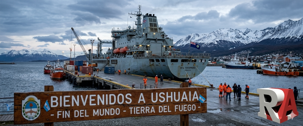 Legisladores nacionales repudian ingreso de buque ingl&eacute;s a Ushuaia