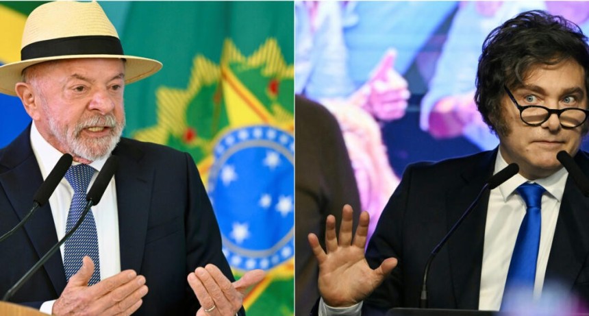 Milei profundiza el conflicto pol&iacute;tico con Lula y lo volvi&oacute; a descalificar