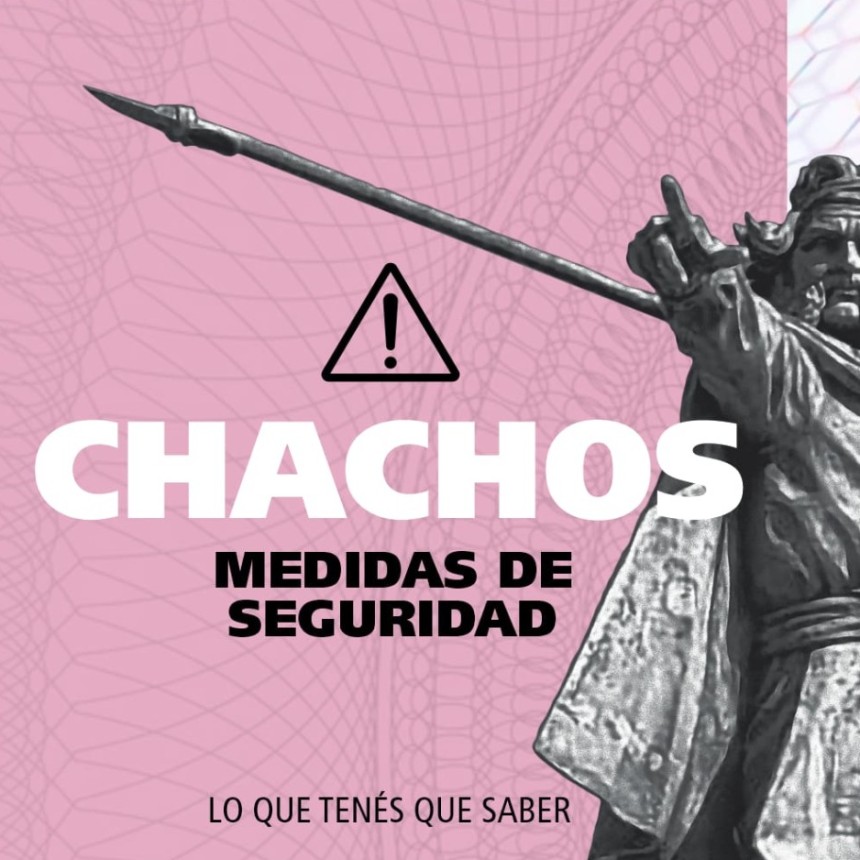 Chachos: el Gobierno difundi&oacute; las medidas de seguridad para reconocer los billetes aut&eacute;nticos