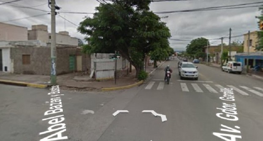 Ya no se puede girar m&aacute;s a la izquierda de Gordillo hacia Baz&aacute;n y Bustos. 