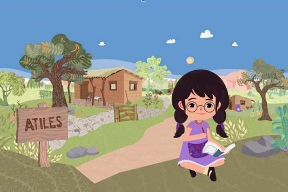 El lunes 11 se estrena la serie infantil animada «Rosarito y las Pizarras Mágicas» en Paka Paka