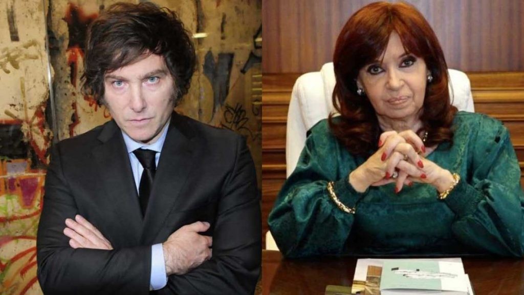 Duros cruces entre Cristina Kirchner y Javier Milei: del 