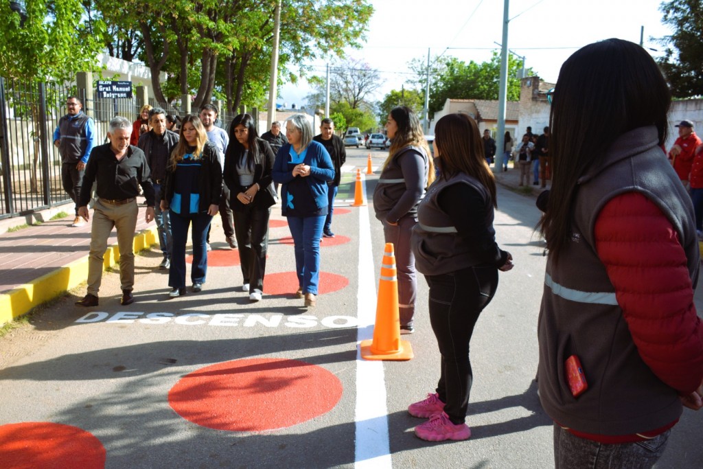 Implementan los corredores escolares en los barrios