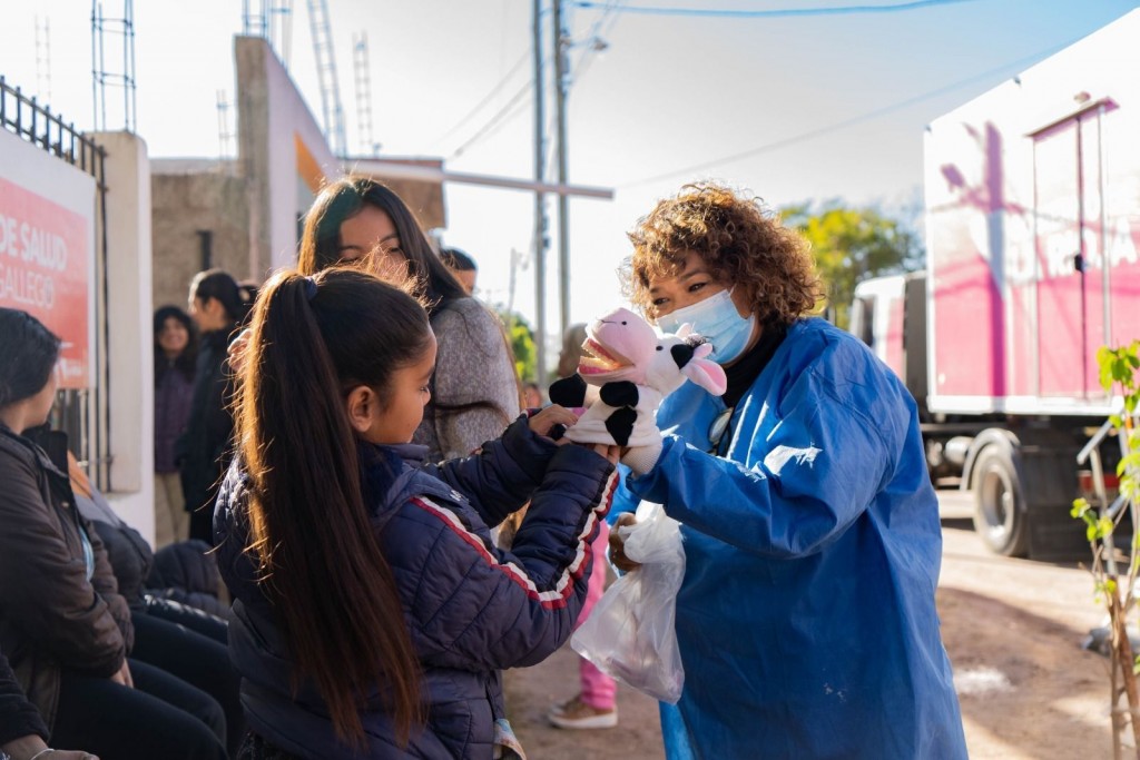La Provincia acerca operativos sanitarios a los vecinos de la zona Este