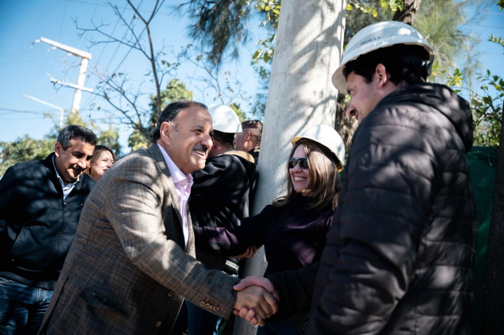 Quintela inauguró una obra estratégica para el desarrollo de Olta