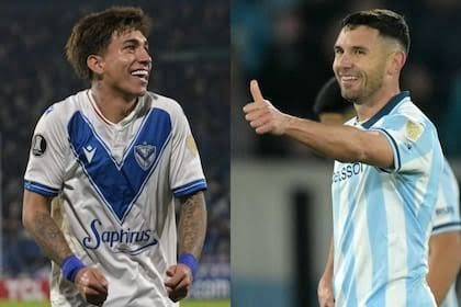 Copa Libertadores: Racing le ganó a Vélez en la ida de los cuartos de final del certamen