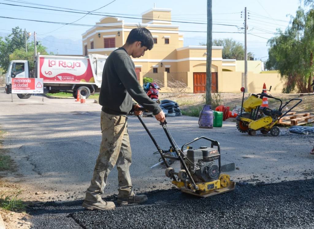 Municipio desplegó tareas en el Bº San Martín