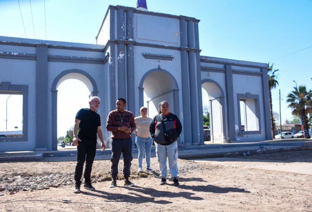 Realizan obra de recuperación de espacios en la zona este