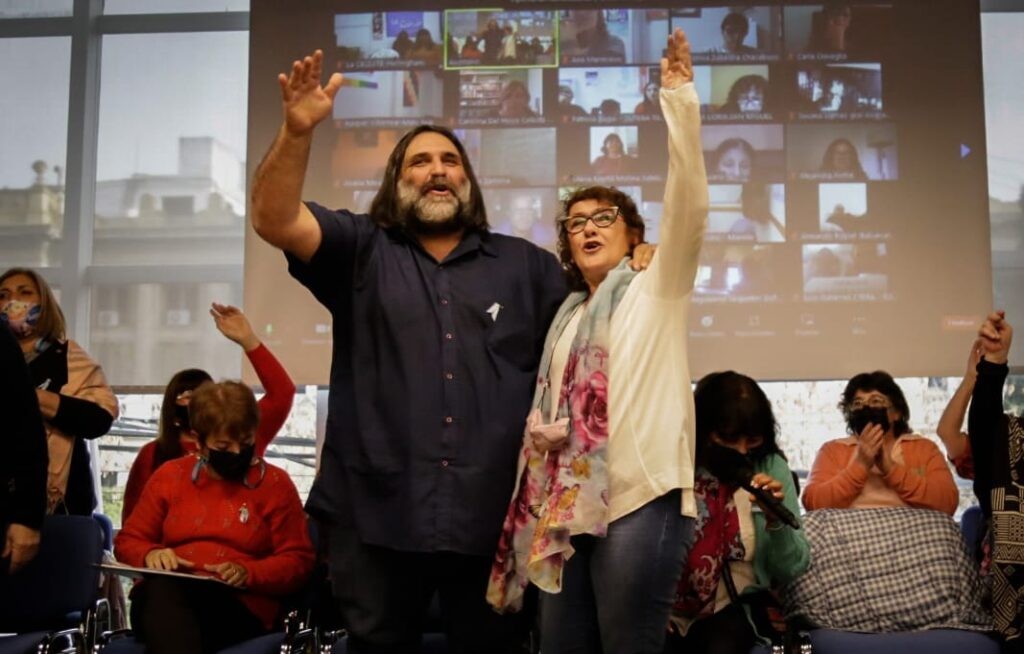 Alesso y Baradel fueron reelectos al frente de CTERA con el 76% de los votos