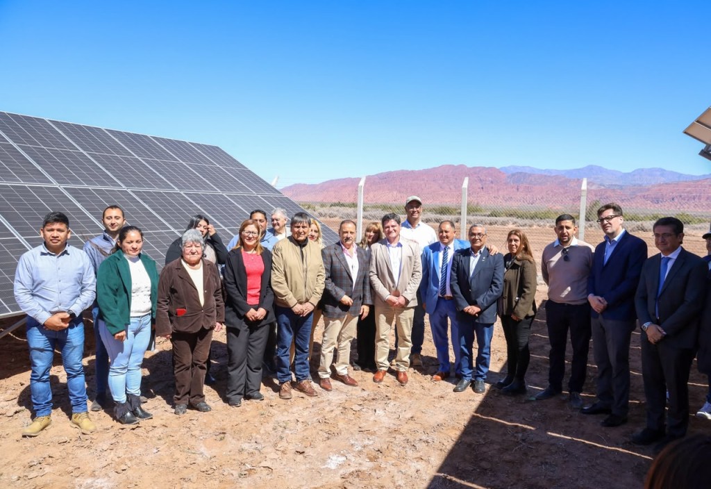 Inauguraron un nuevo parque solar en Villa Uni&oacute;n