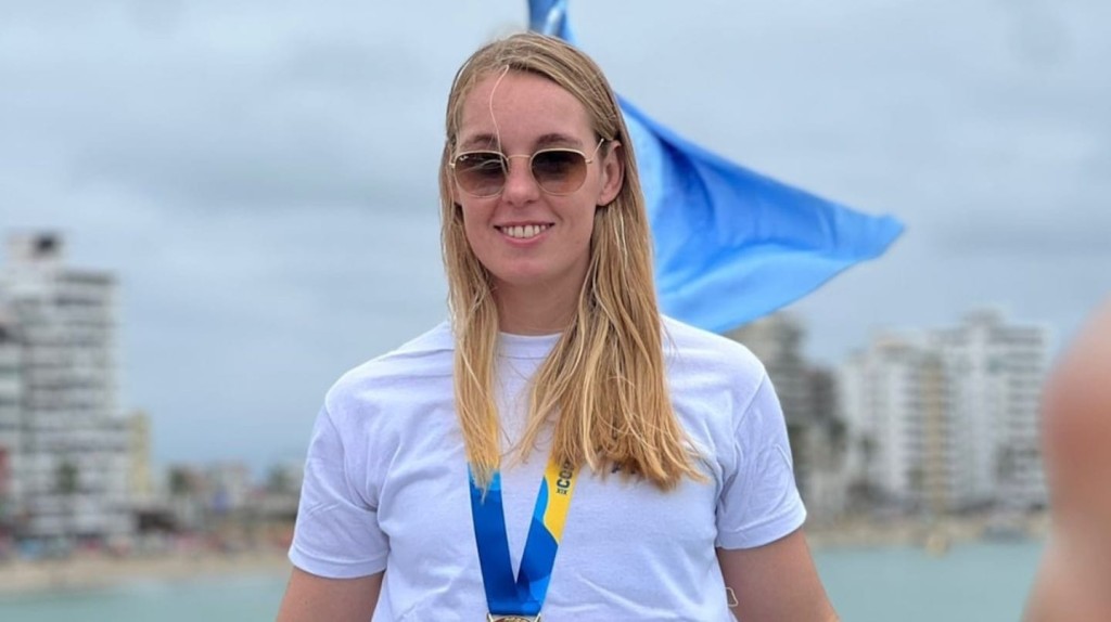 Juegos Sudamericanos: Romina Imwinkelried le dio a Argentina su primera medalla