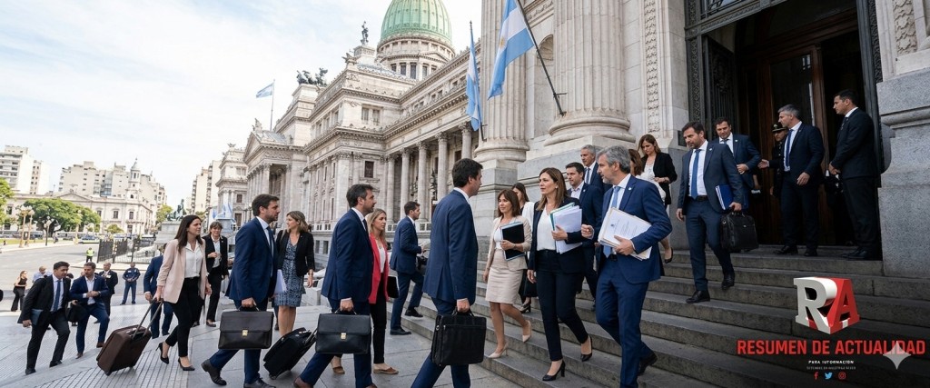 Los diputados opositores avanzan con el tratamiento de leyes que Milei pretende ignorar
