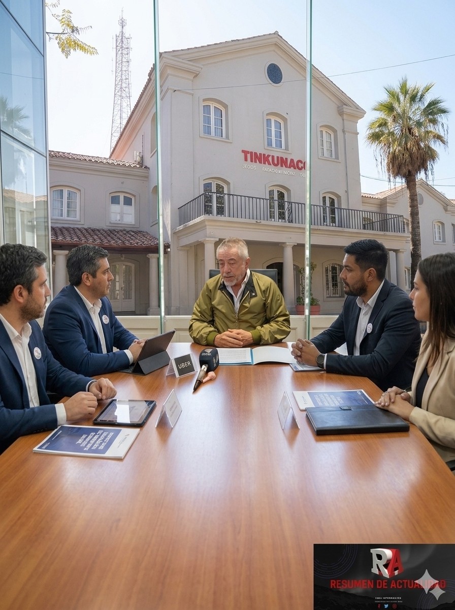 "Queremos garantizar el trabajo, orden y seguridad para todos"