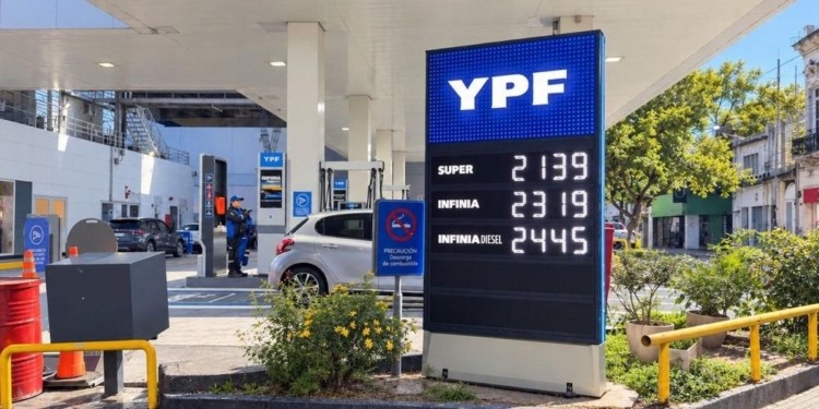 YPF se suma a los incrementos de la nafta