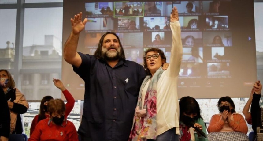 Alesso y Baradel fueron reelectos al frente de CTERA con el 76% de los votos