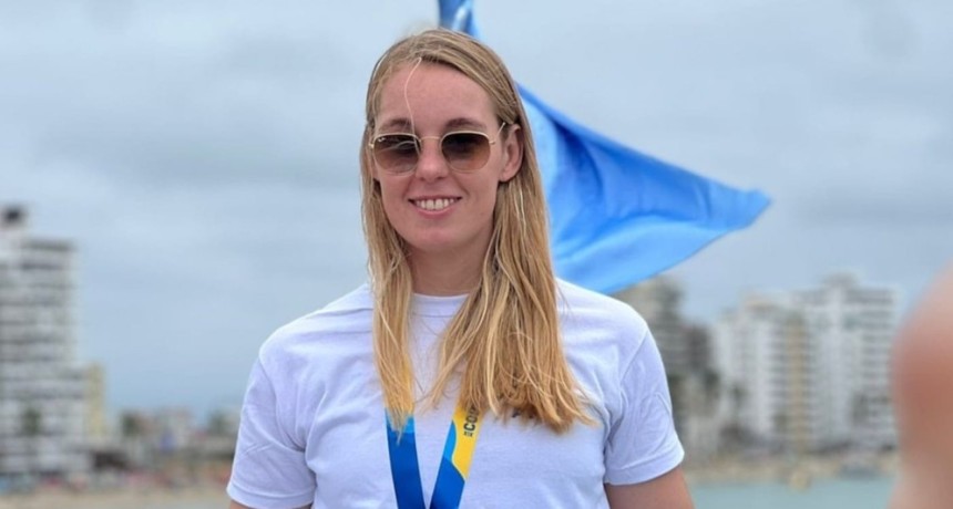 Juegos Sudamericanos: Romina Imwinkelried le dio a Argentina su primera medalla