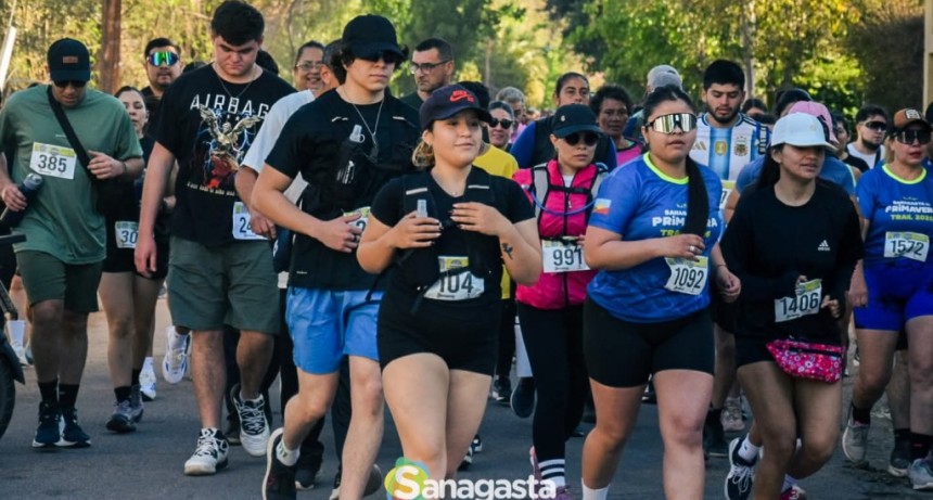 Sanagasta Trail en primavera alcanz&oacute; una gran convocatoria