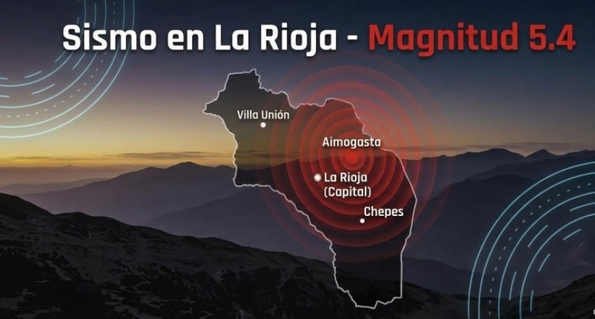 La Rioja amaneci&oacute; con un temblor de 5.4 y sin reportar da&ntilde;os