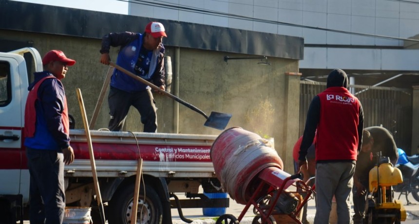 Municipio despleg&oacute; arreglos de calles y bacheo durante el domingo