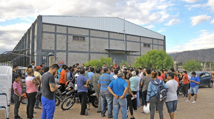 Los trabajadores de la ex Puma de Sanagasta ya piensan en la producción