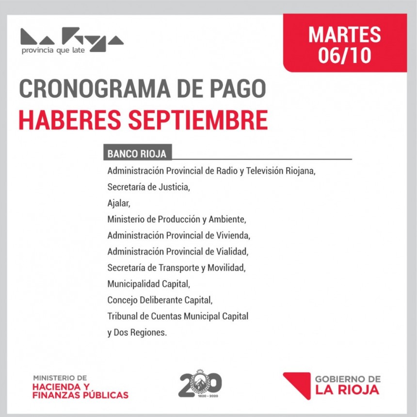 Contin&uacute;a el pago de sueldos en la APP