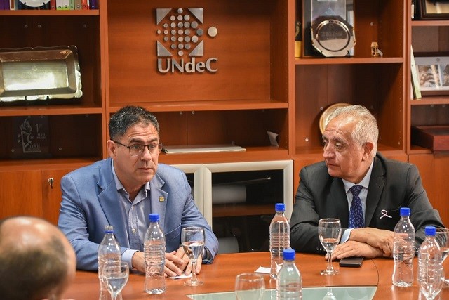 Salud y UNdEC acordaron fortalecer el sistema sanitario