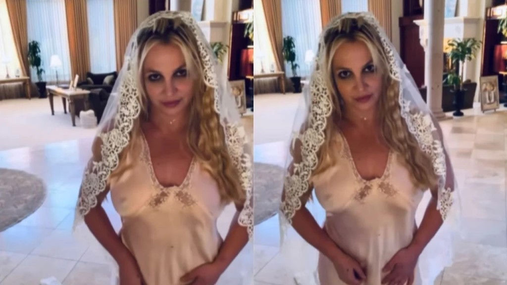 Modo Milei: Britney Spears se casó consigo misma