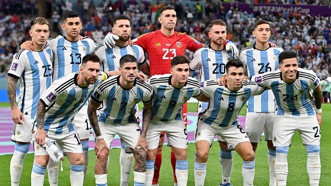 La Selección Argentina de futbol encabeza la lista FIFA