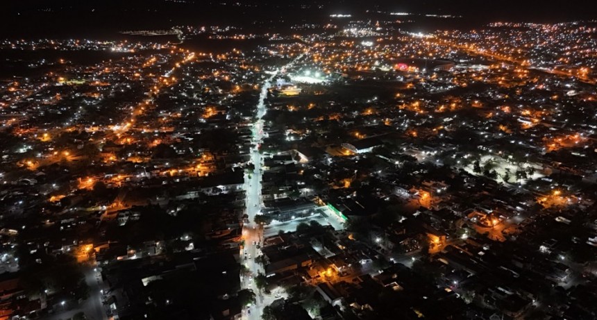 Habilitan sistema de iluminación en zona norte